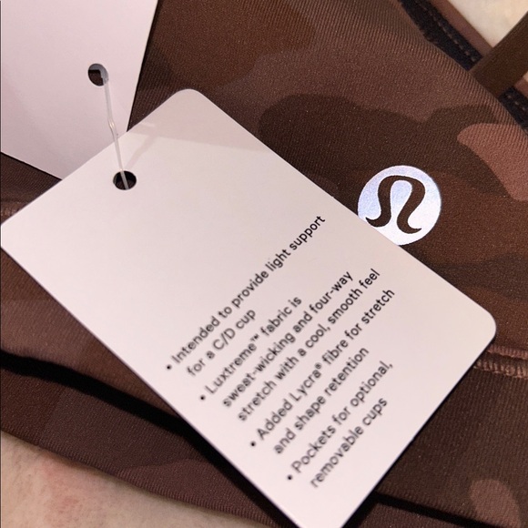 NWT Lululemon Free to Be Serene Bra, C/D Cup
Heritage 365 Camo Roasted Brown 6 - Picture 5 of 11